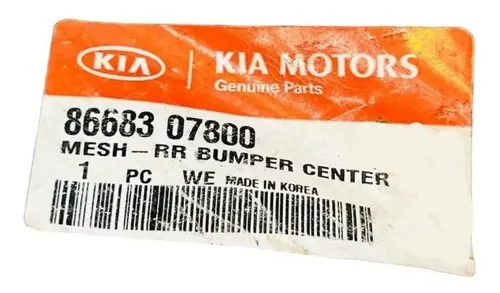 Ốp Nhựa Cản Sau - 11 Kia Morning / Picanto Mã phụ tùng 8668307800