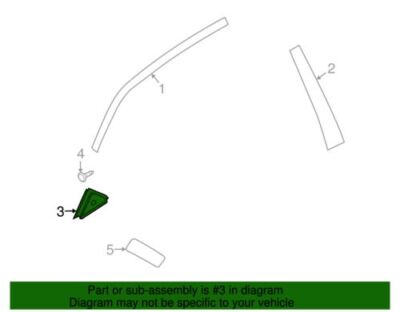 Trim Assy-Ctr Pillar Upr Phải Kia Forte / Cerato Mã phụ tùng 858401M000