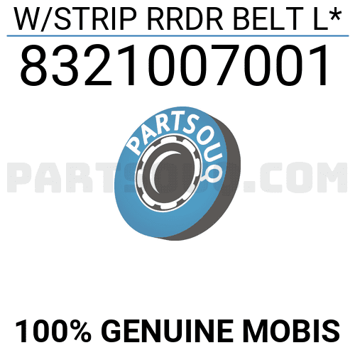 Nẹp Chân Kính Ngoài Sau Trái Kia Morning / Picanto Mã phụ tùng 8321007001