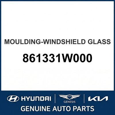 Gioăng Kính Chắn Gió Kia Rio Mã phụ tùng 861331W000