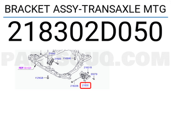 Chân Treo Hộp Số Kia Forte / Cerato Mã phụ tùng 218302d050