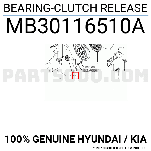 Bi Tê Kia Carens / rondo Mã phụ tùng MB30116510A