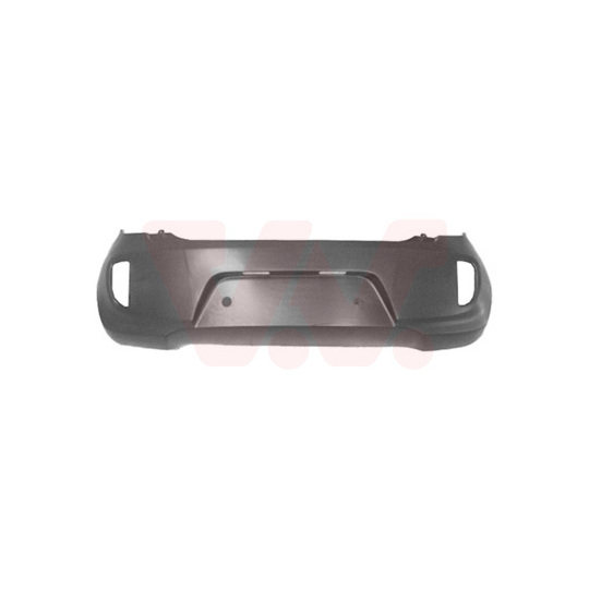 Cản Sau - Có Lỗ Cảm Biến Kia Morning / Picanto Mã phụ tùng 866111Y030