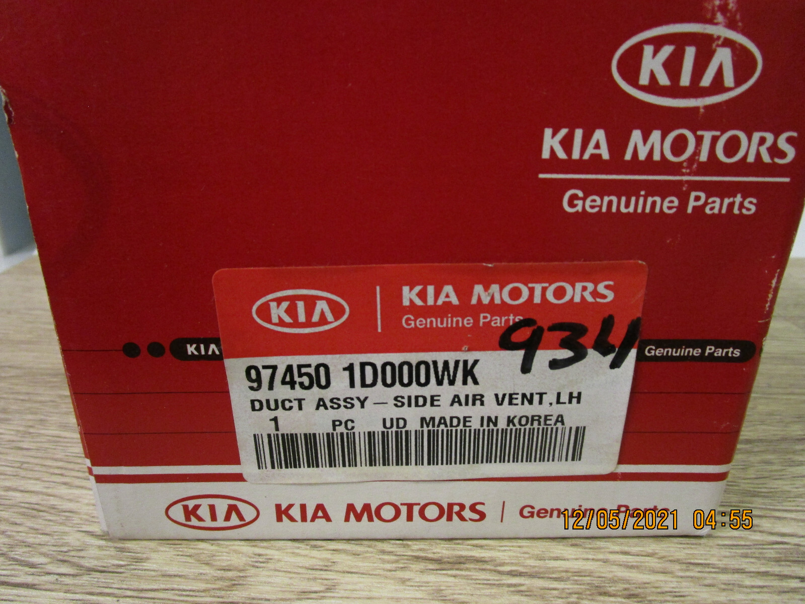 Cửa Gió Điều Hòa Trái Kia Carens / rondo Mã phụ tùng 974501D000WK