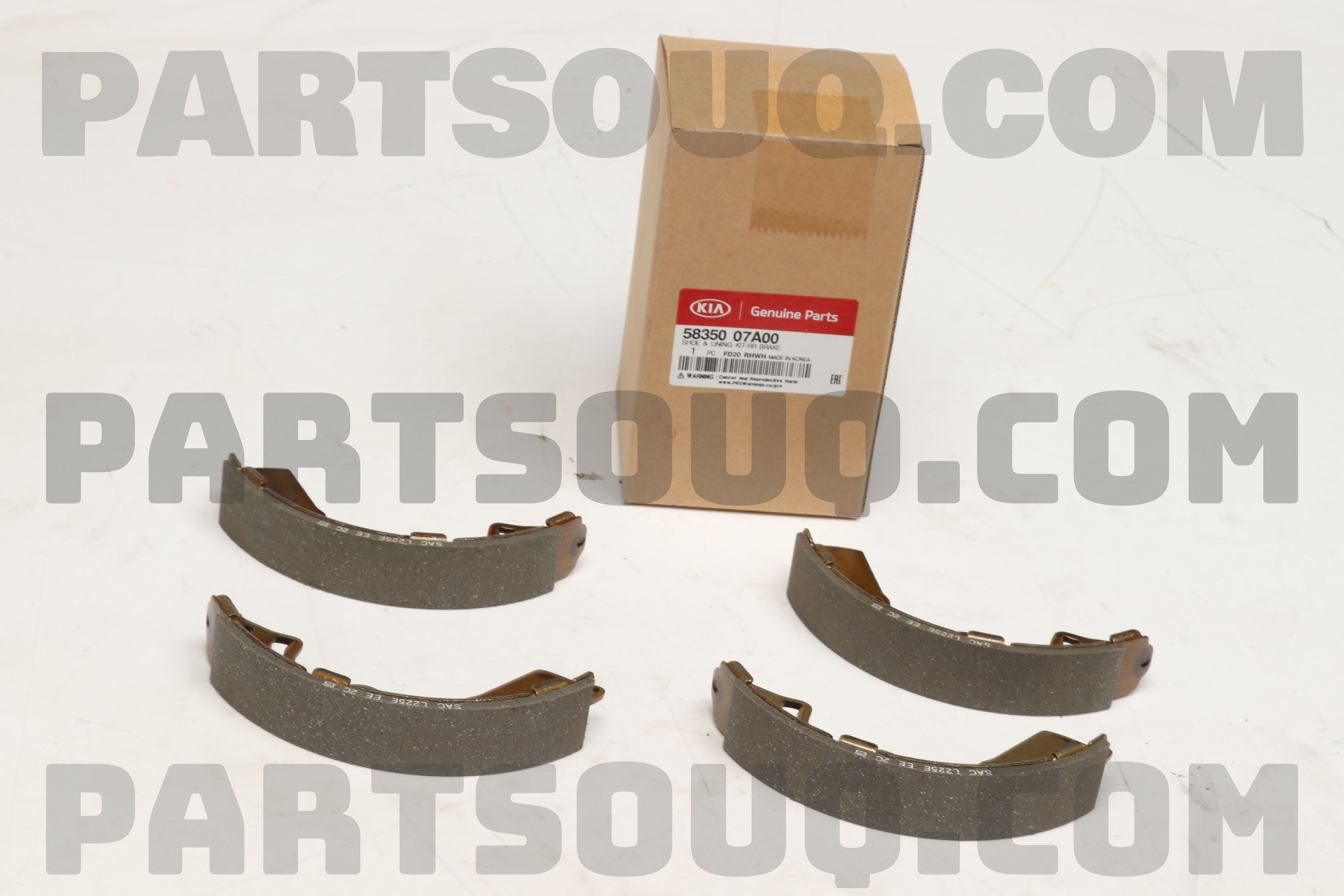 Guốc Phanh Sau Kia Morning / Picanto OEM 5835007A00-NEO