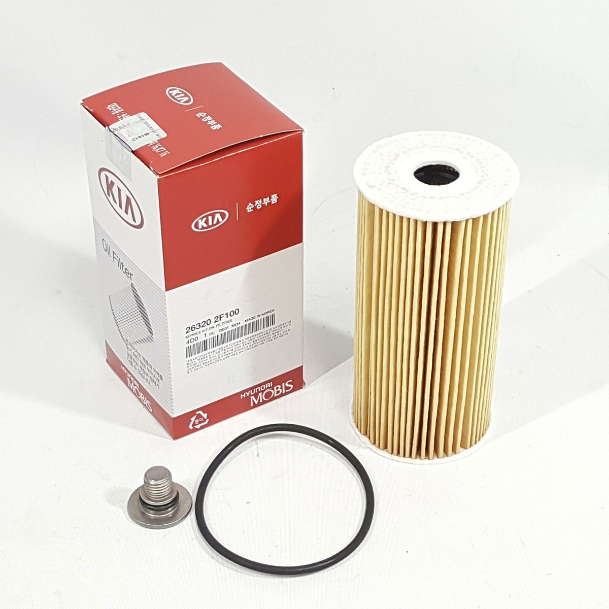 Lọc Dầu Động Cơ Lõi Giấy (Máy Dầu) Kia Sorento OEM 263202F000