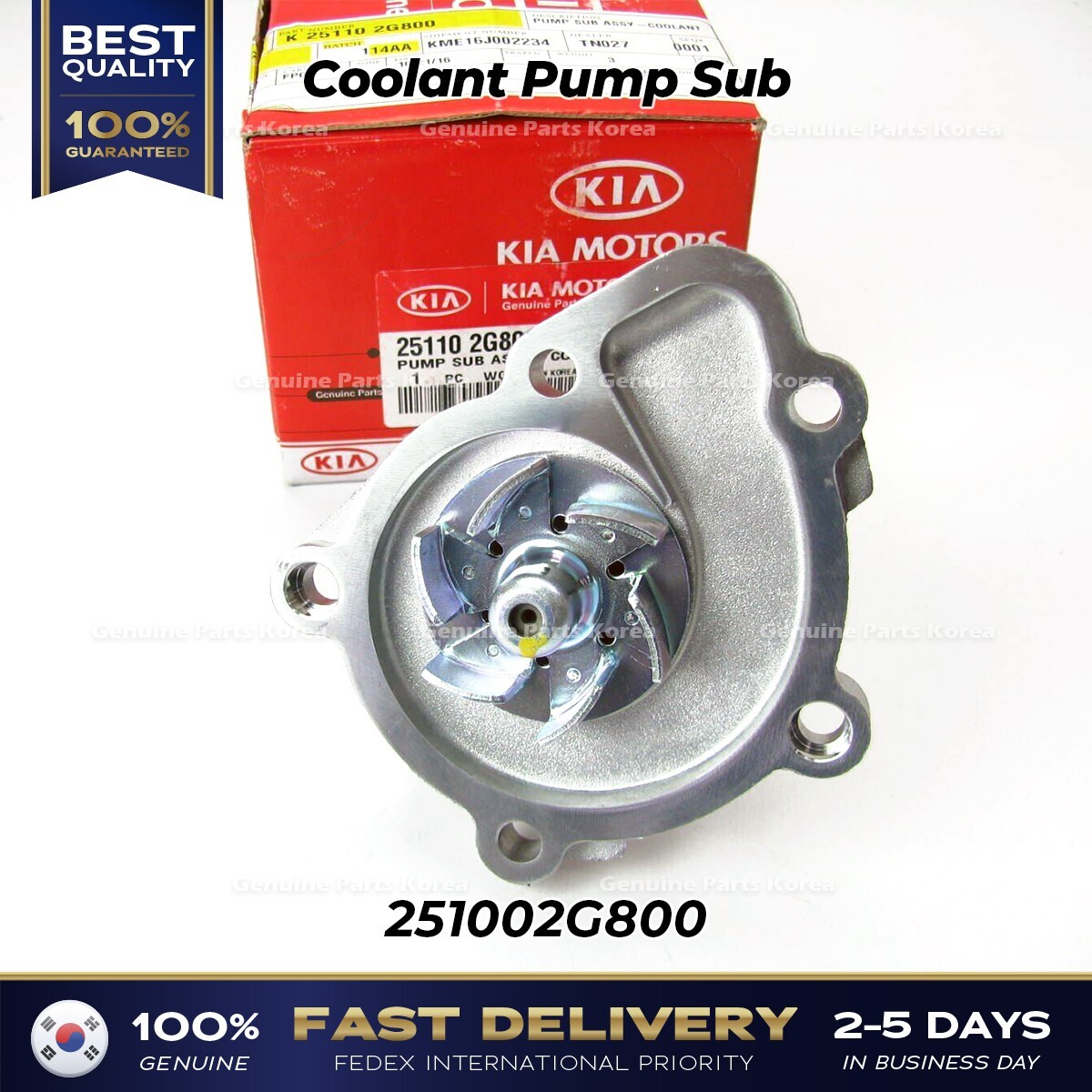 Bơm Nước Động Cơ Kia Carens / rondo OEM 251102G600