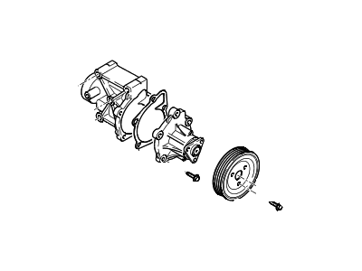 Bơm Nước Động Cơ Kia Carens / rondo OEM 251002G650