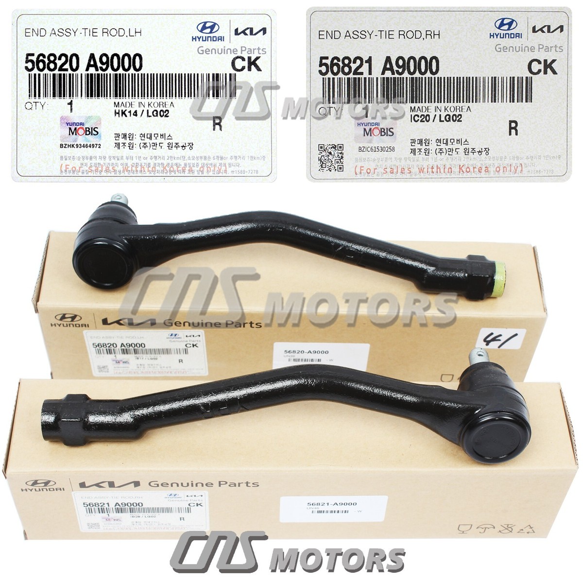 Rotuyn Lái Ngoài Phải Kia K3 Mã phụ tùng 56820A6900