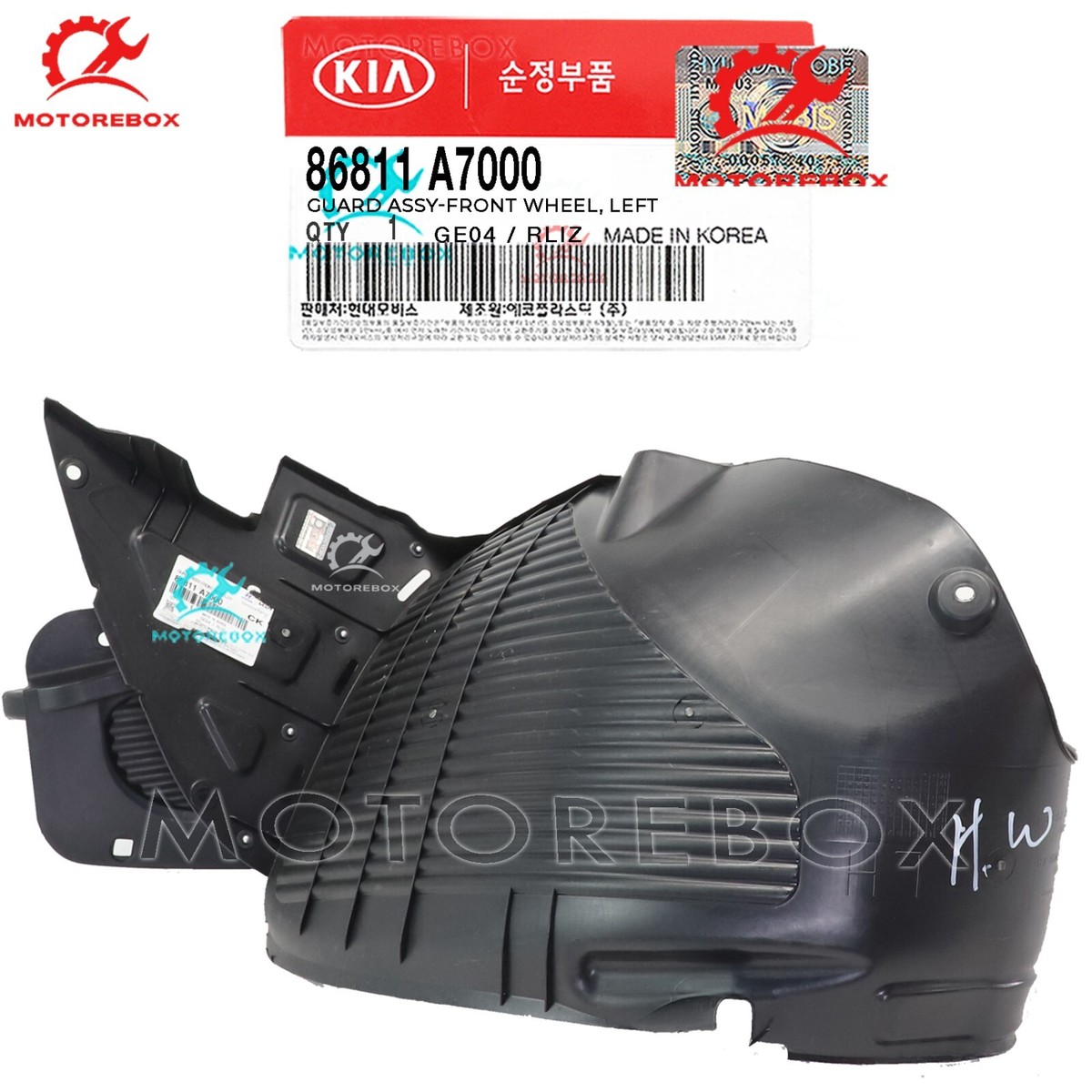 Lòng Dè Chắn Bùn Trái Kia K3 Mã phụ tùng 86811A7000