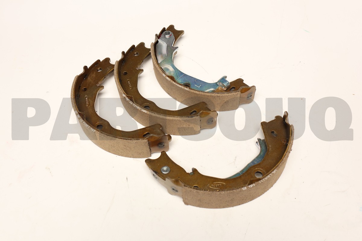 Guốc Phanh Sau / Má Phanh Sau Kia Forte / Cerato Mã phụ tùng 583502FA00