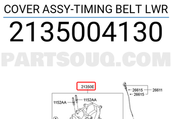 Bơm Dầu Động Cơ Kia Morning / Picanto Mã phụ tùng 2135004130