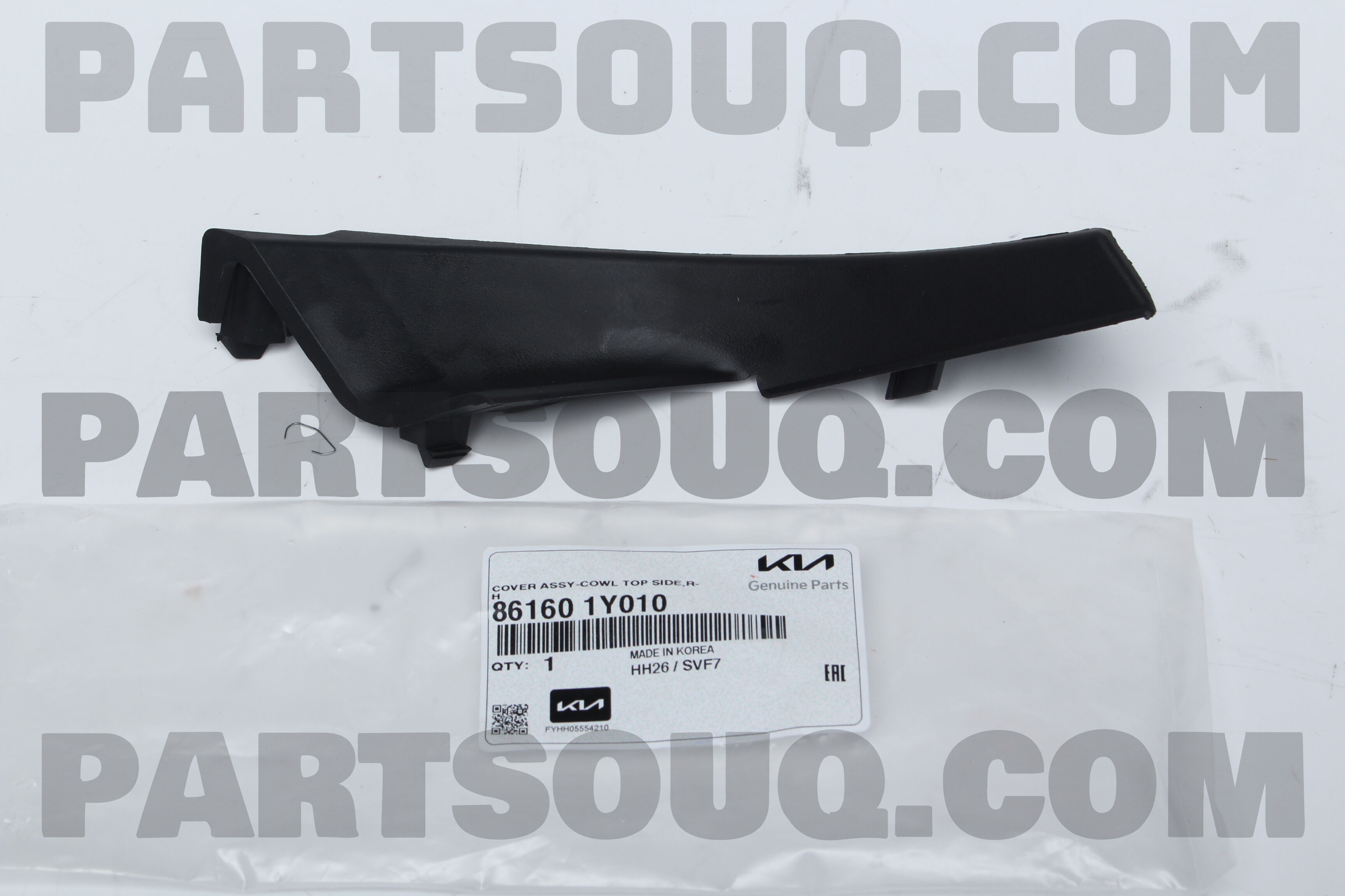 Ốp Góc Chân Kính Phải Kia Morning / Picanto Mã phụ tùng 861601y010