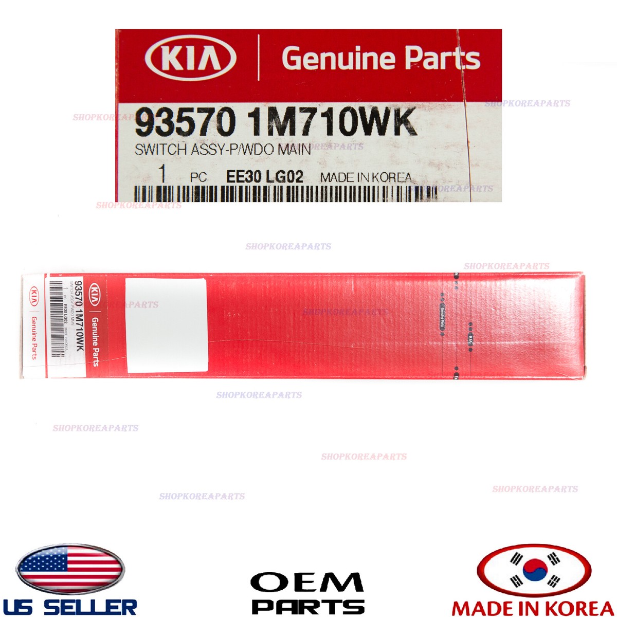 Cụm Công Tắc Lên Xuống Kính Tổng Kia koup Mã phụ tùng 935701m710wk