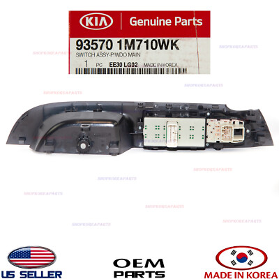 Cụm Công Tắc Lên Xuống Kính Tổng Kia koup Mã phụ tùng 935701m710wk