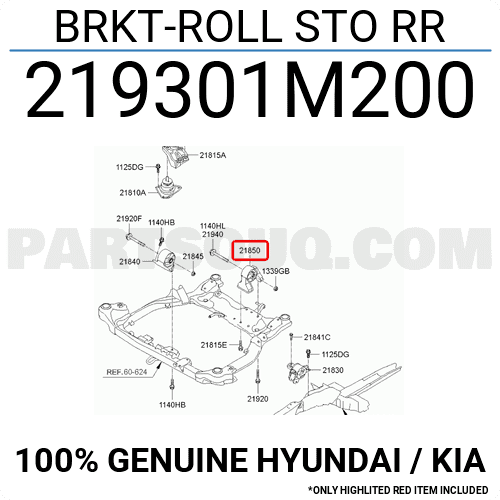 Chân Đuôi Hộp Số Kia Forte / Cerato Mã phụ tùng 219301m200