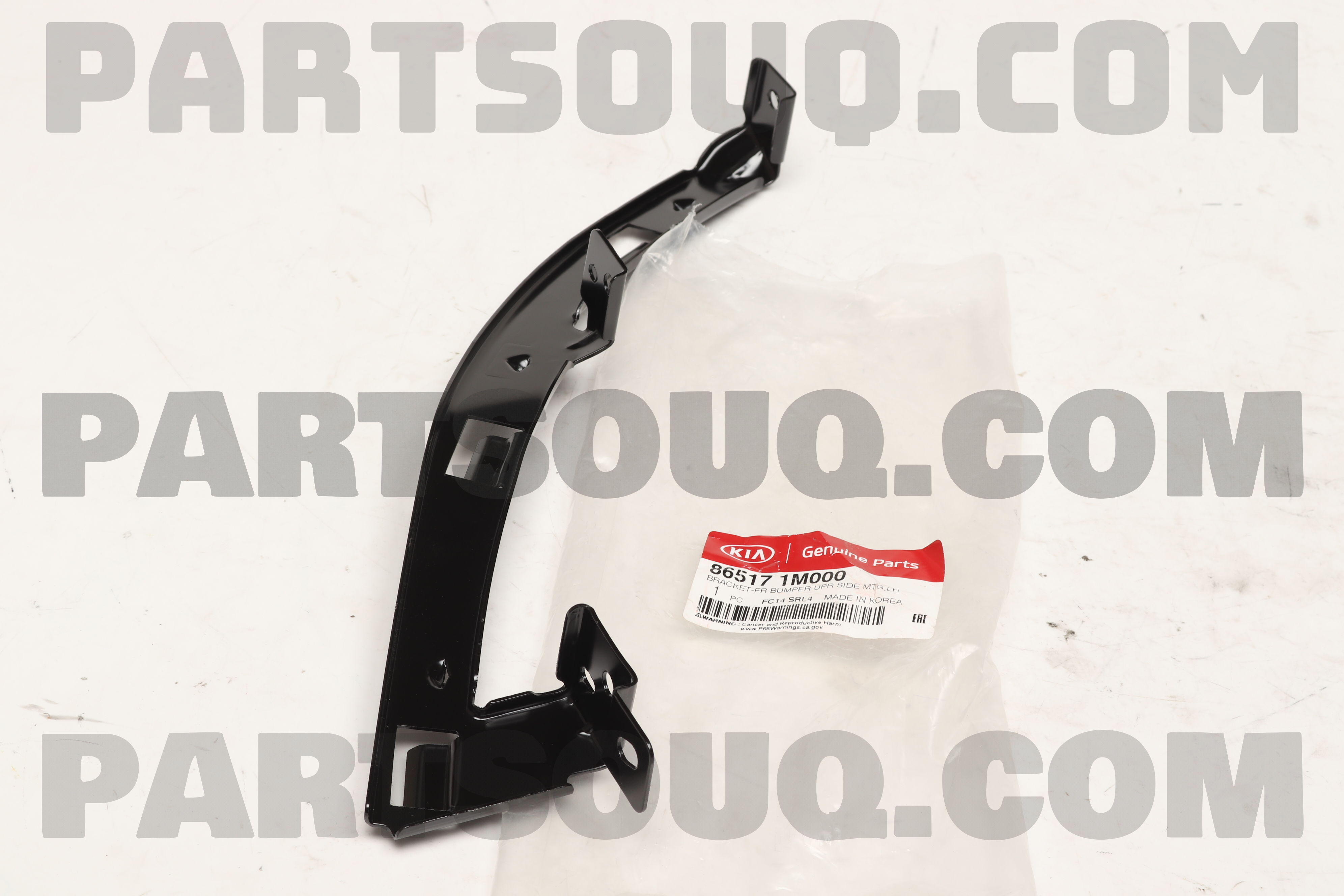 Nẹp Cài Cản Trước Trái - Sắt Kia Forte / Cerato Mã phụ tùng 865171m000