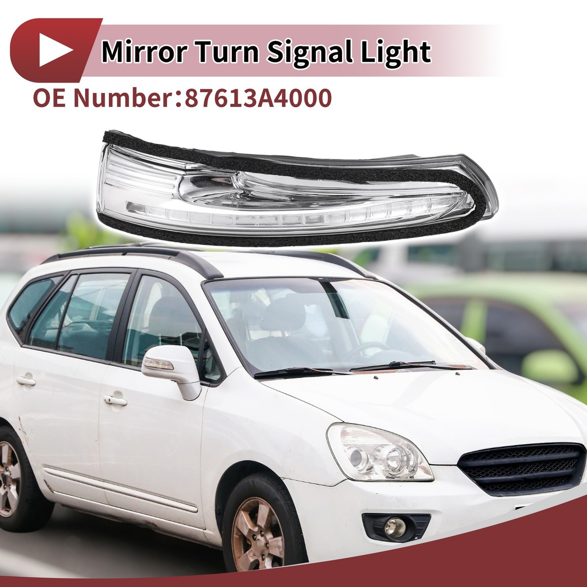 Đèn Xin An Gương Trái Kia Carens / rondo Mã phụ tùng 87613A4000