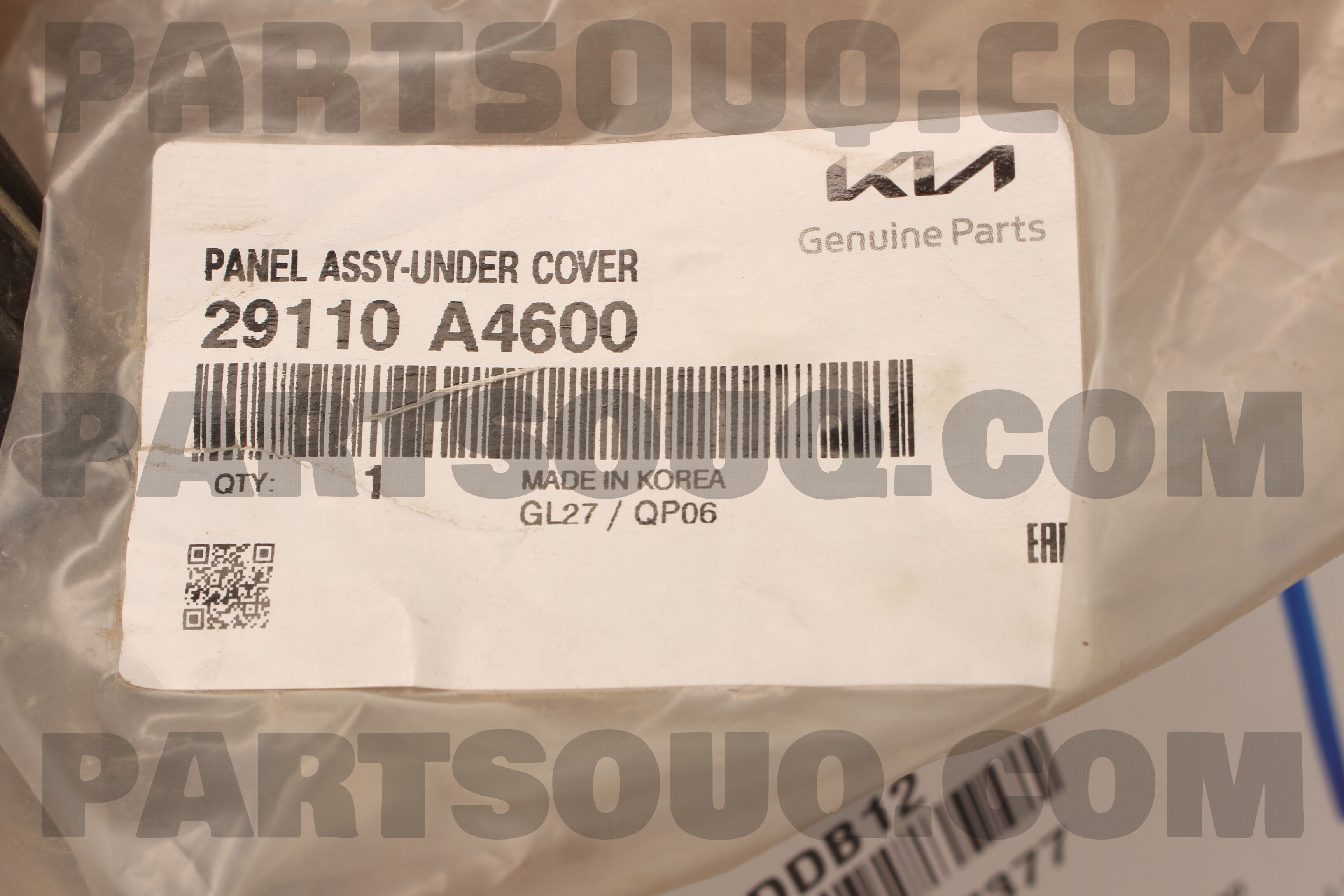 Chắn Bùn Gầm Máy Giữa Kia Carens / rondo Mã phụ tùng 29110A4550