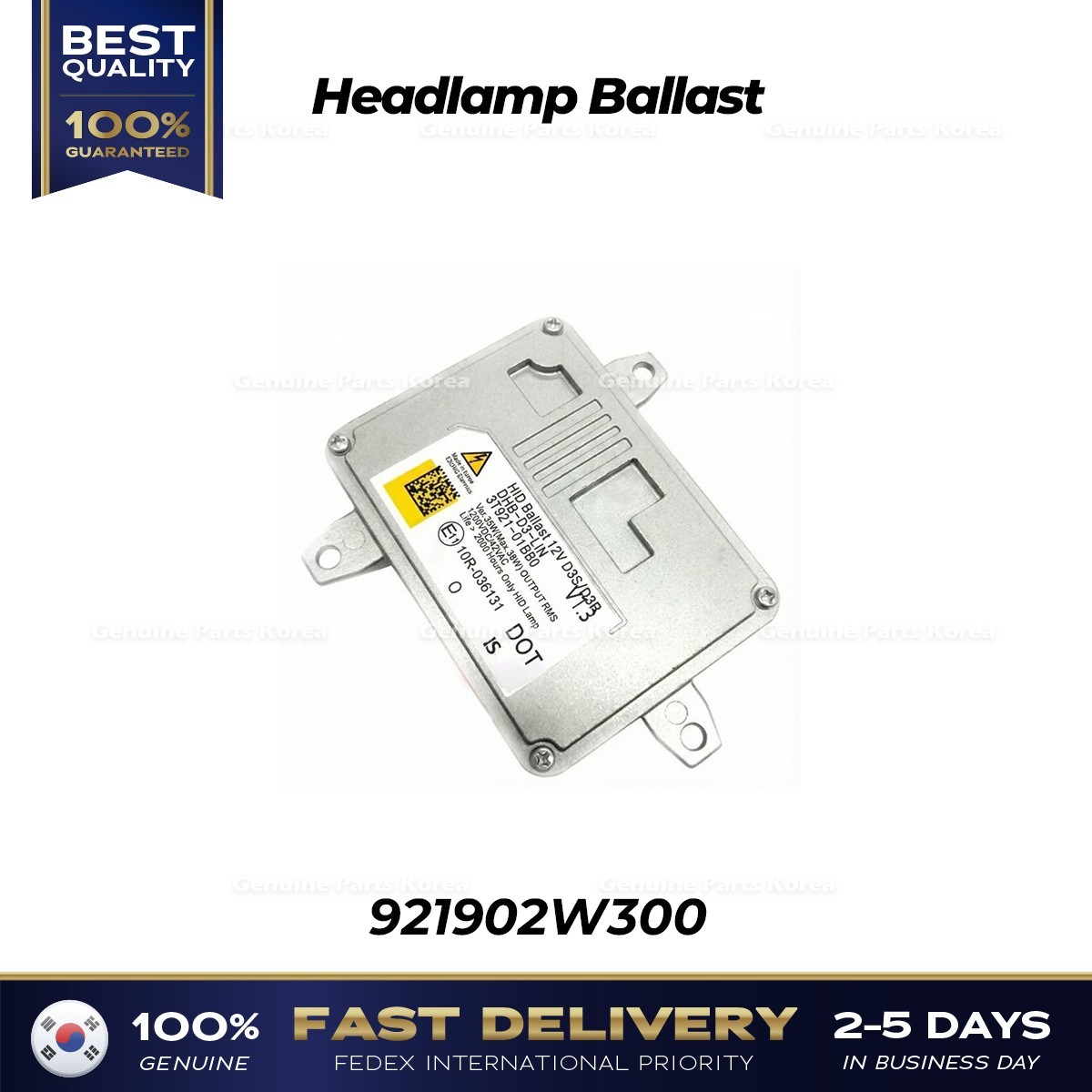 Hộp Điều Khiển Balat Kia Sorento Mã phụ tùng 921902W300
