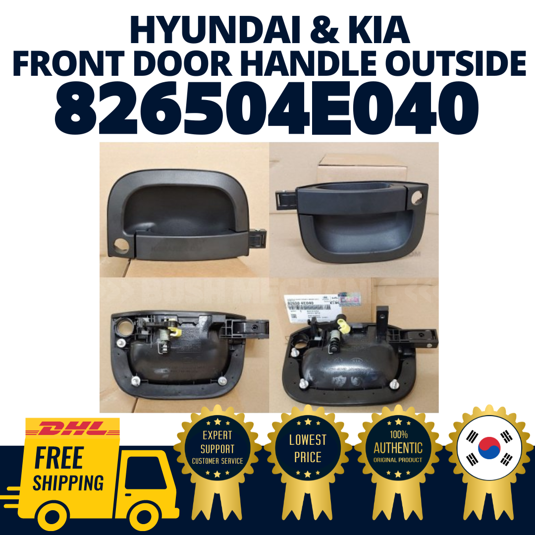 Tay Mở Cửa Ngoài Trái Có Lỗ Khóa Kia Bongo Mã phụ tùng 826504E010
