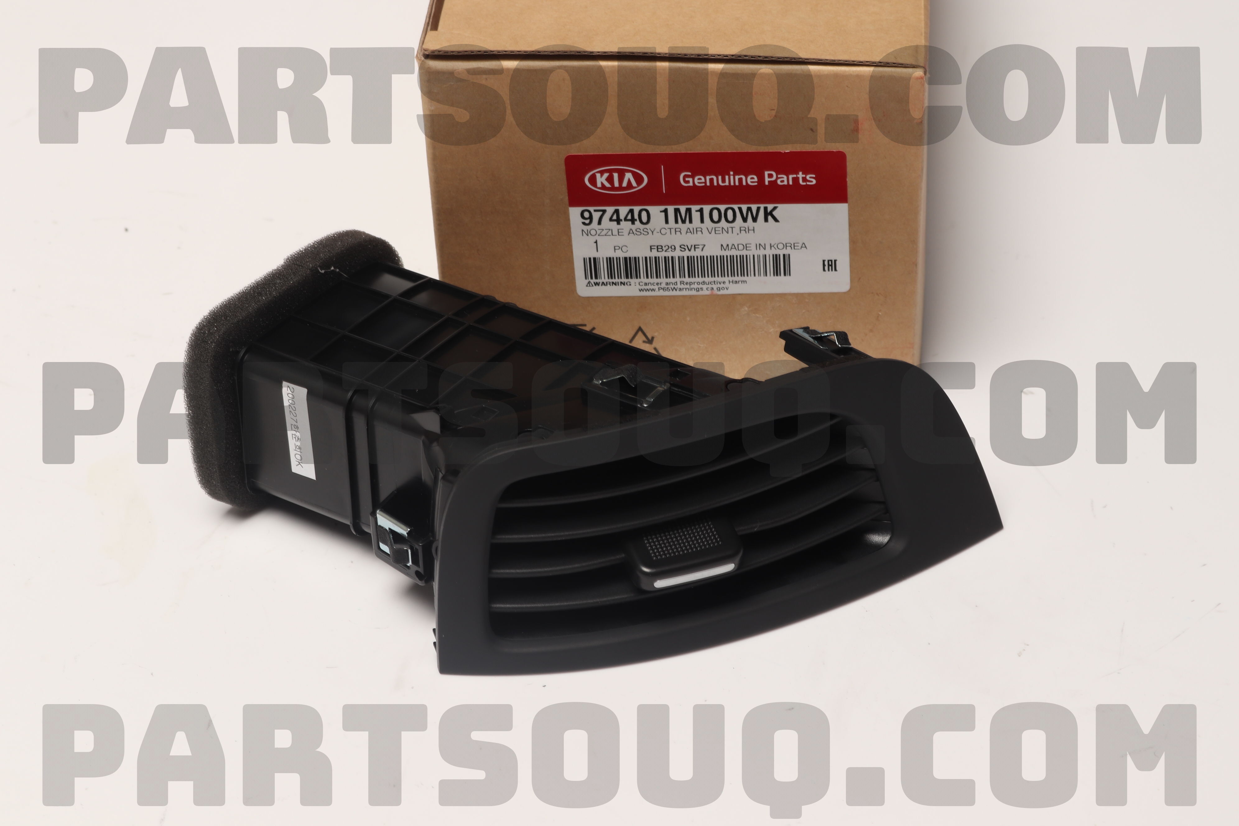 Cửa Gió Điều Hòa Trung Tâm Bên Trái Kia Forte / Cerato Mã phụ tùng 974401M100WK