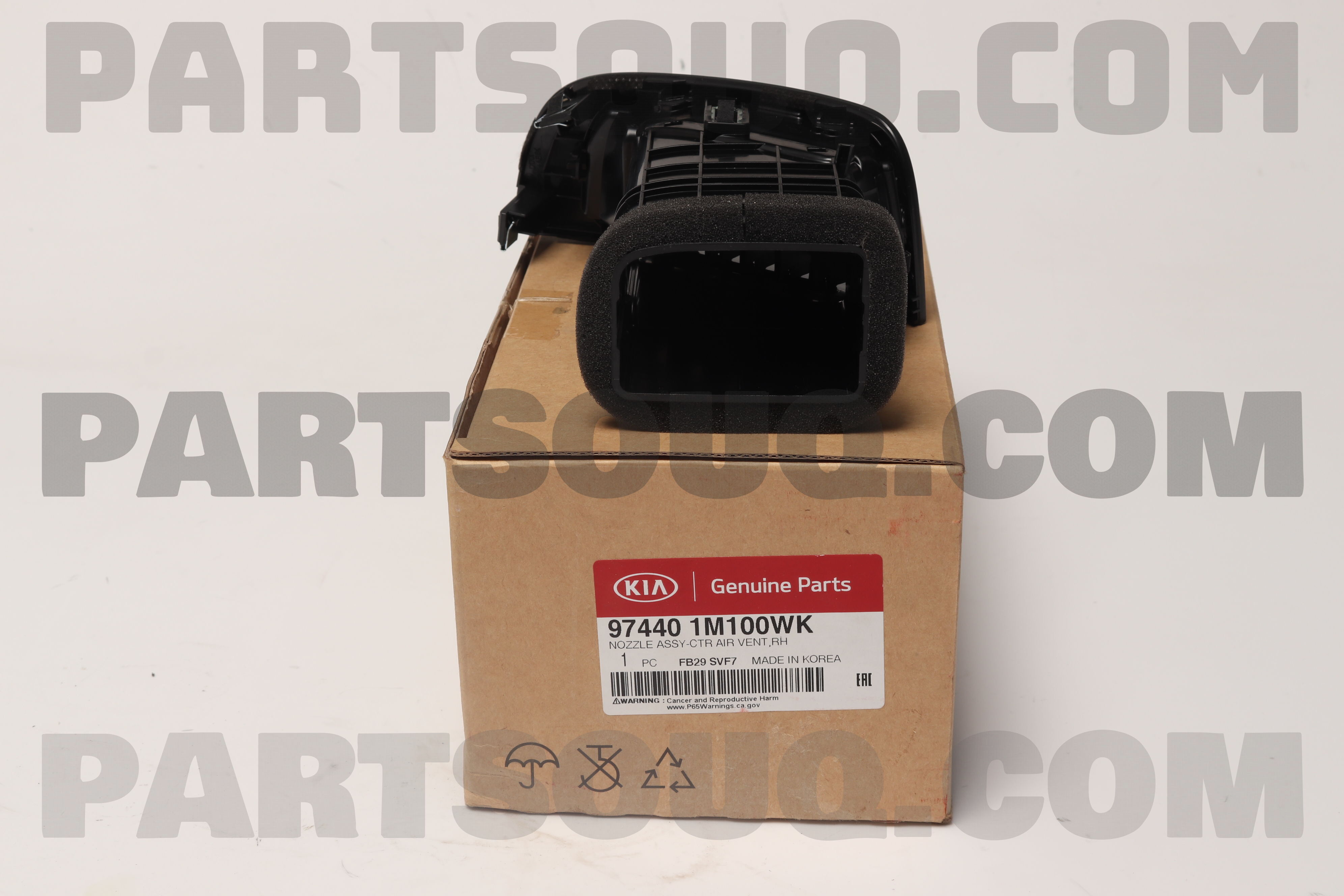 Cửa Gió Điều Hòa Trung Tâm Bên Trái Kia Forte / Cerato Mã phụ tùng 974401M100WK