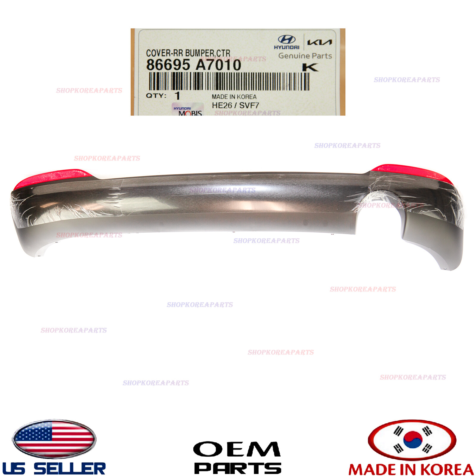 Ốp Nhựa Cản Sau Kia K3 Mã phụ tùng 86695A7010