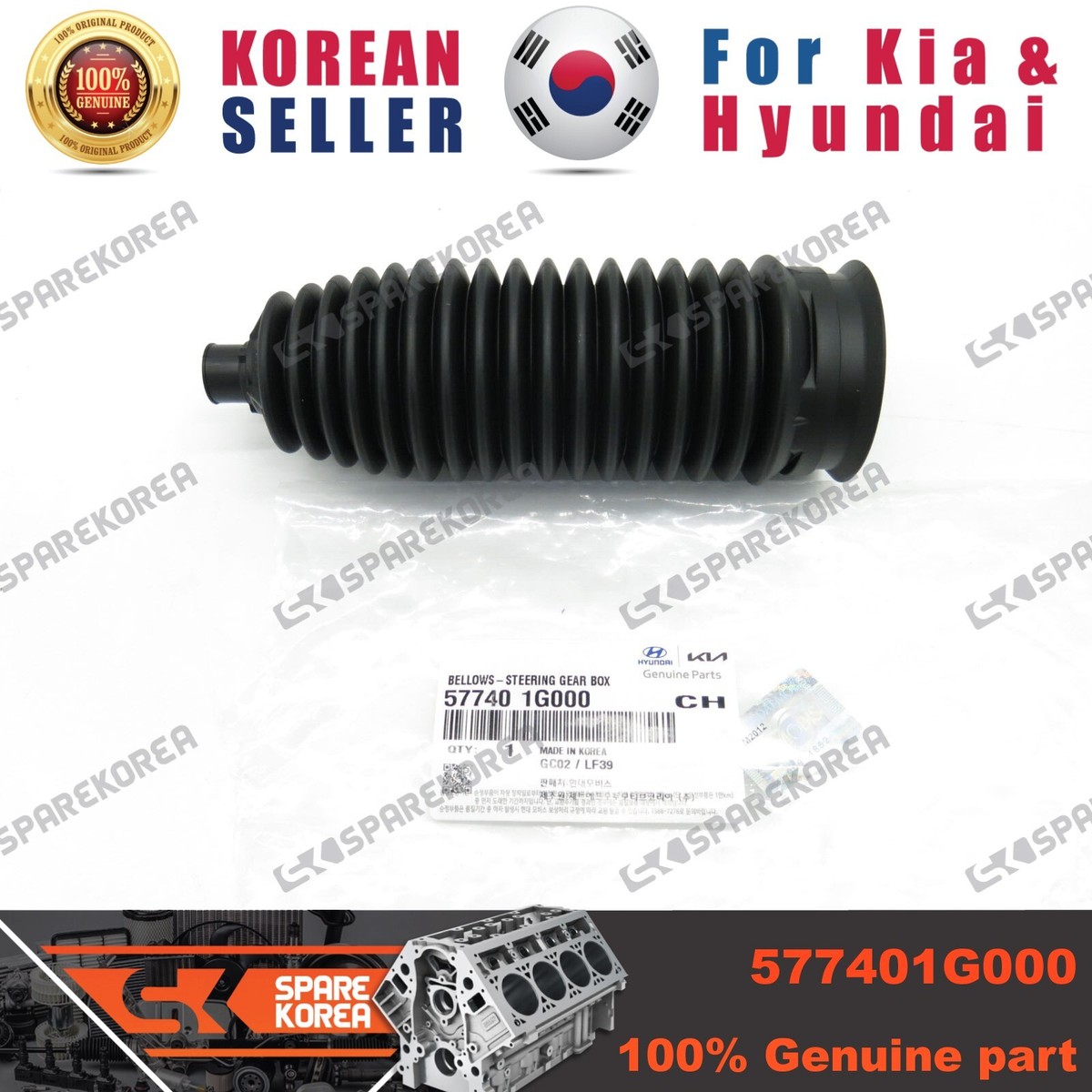 Thước Lái Trợ Lực Dầu Kia Rio Mã phụ tùng 577001G000