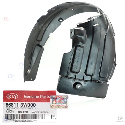 Lòng Dè Chắn Bùn Trước Trái Kia Sportage Mã phụ tùng 868113w000