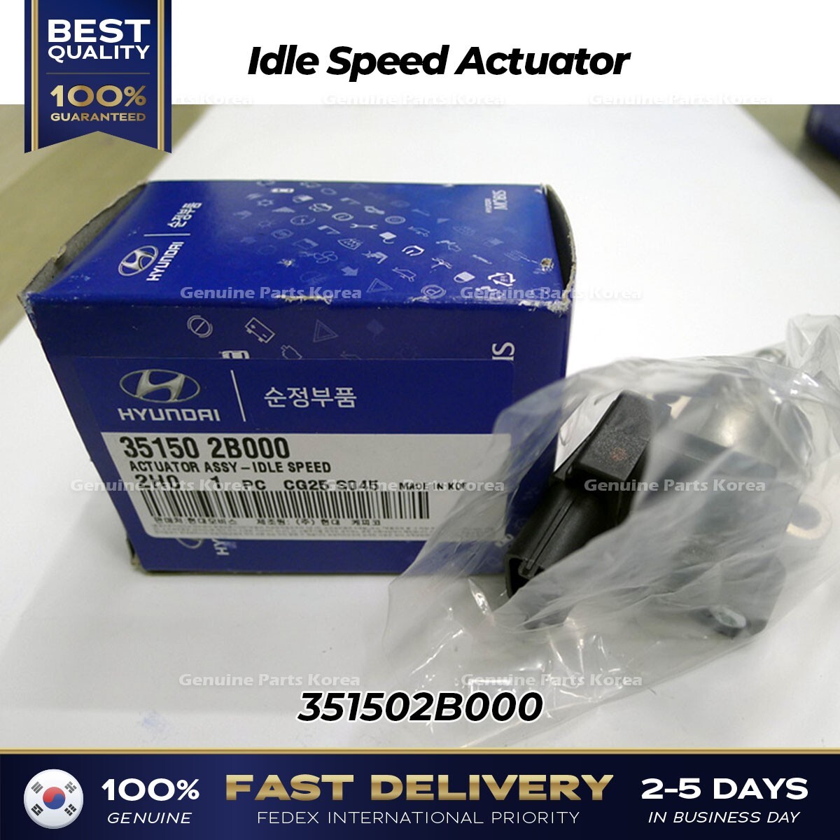 Cảm Biến Van Không Tải / Cảm Biến Bù Ga Kia koup Mã phụ tùng 351502B000