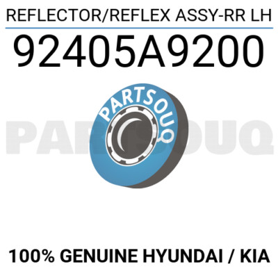 Đèn Phản Quang Cản Sau Trái Kia Carnival Mã phụ tùng 92405a920