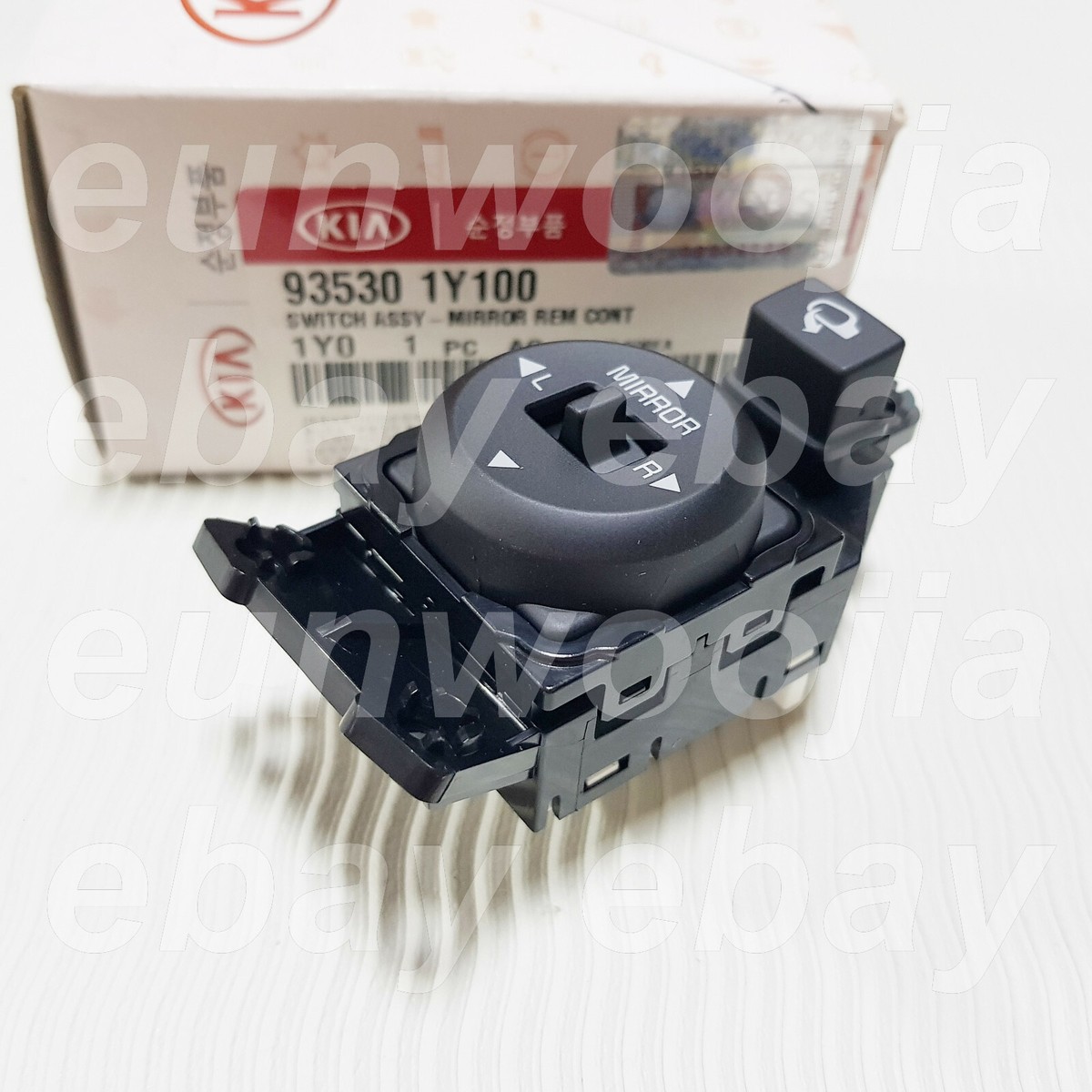 Công Tắc Chỉnh Gương Kia Morning / Picanto Mã phụ tùng 935301Y100