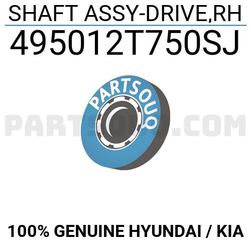 Cây Láp Phải Kia Optima / k5 Mã phụ tùng 495012T950