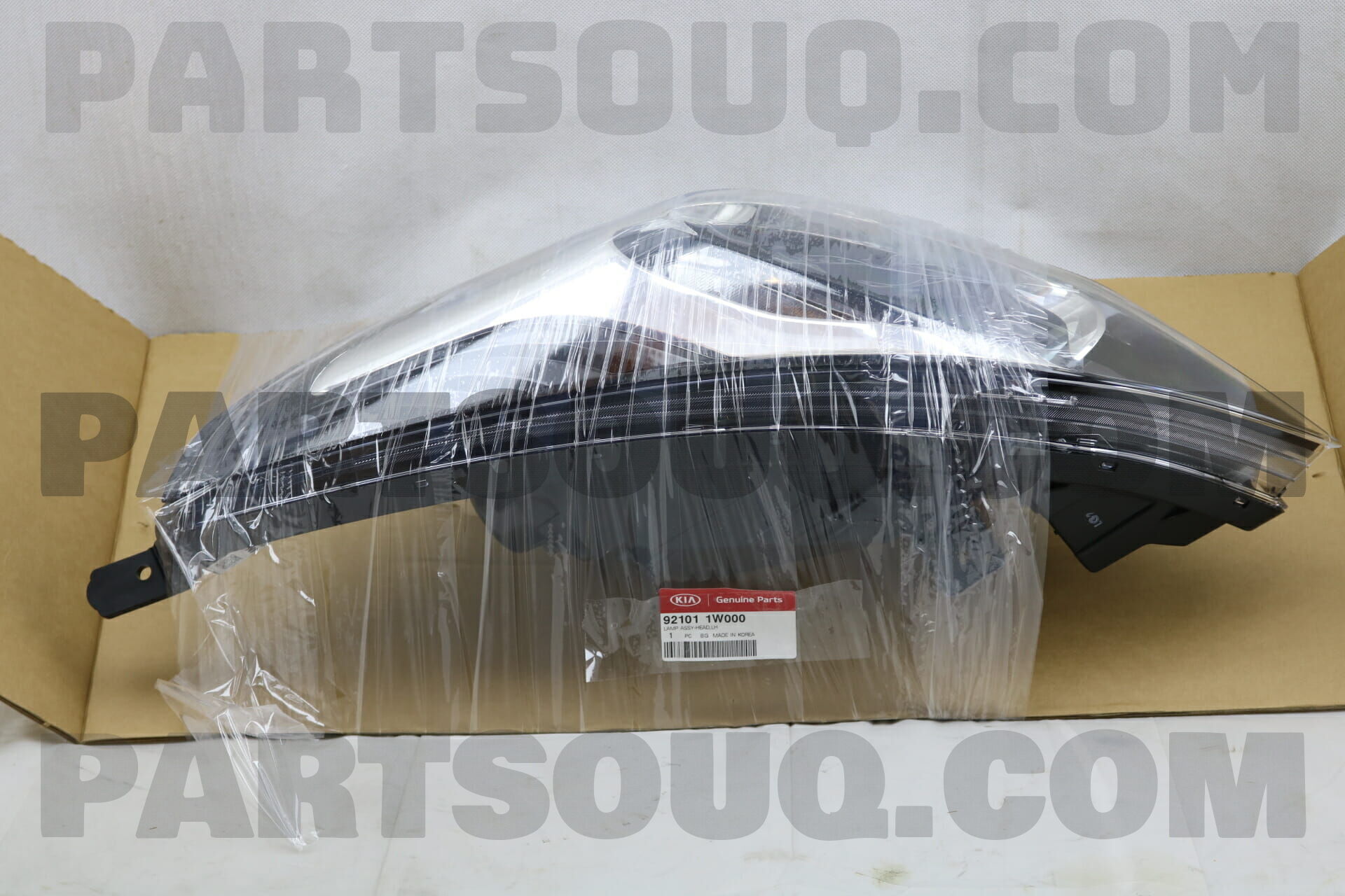 Đèn Pha Trái Mí Trắng Điều Khiển Điện Kia koup OEM 921011M001-OE