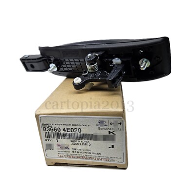 Tay Mở Cửa Ngoài Sau Phải Có Mạ Kia Morning / Picanto Mã phụ tùng 8366007020UD
