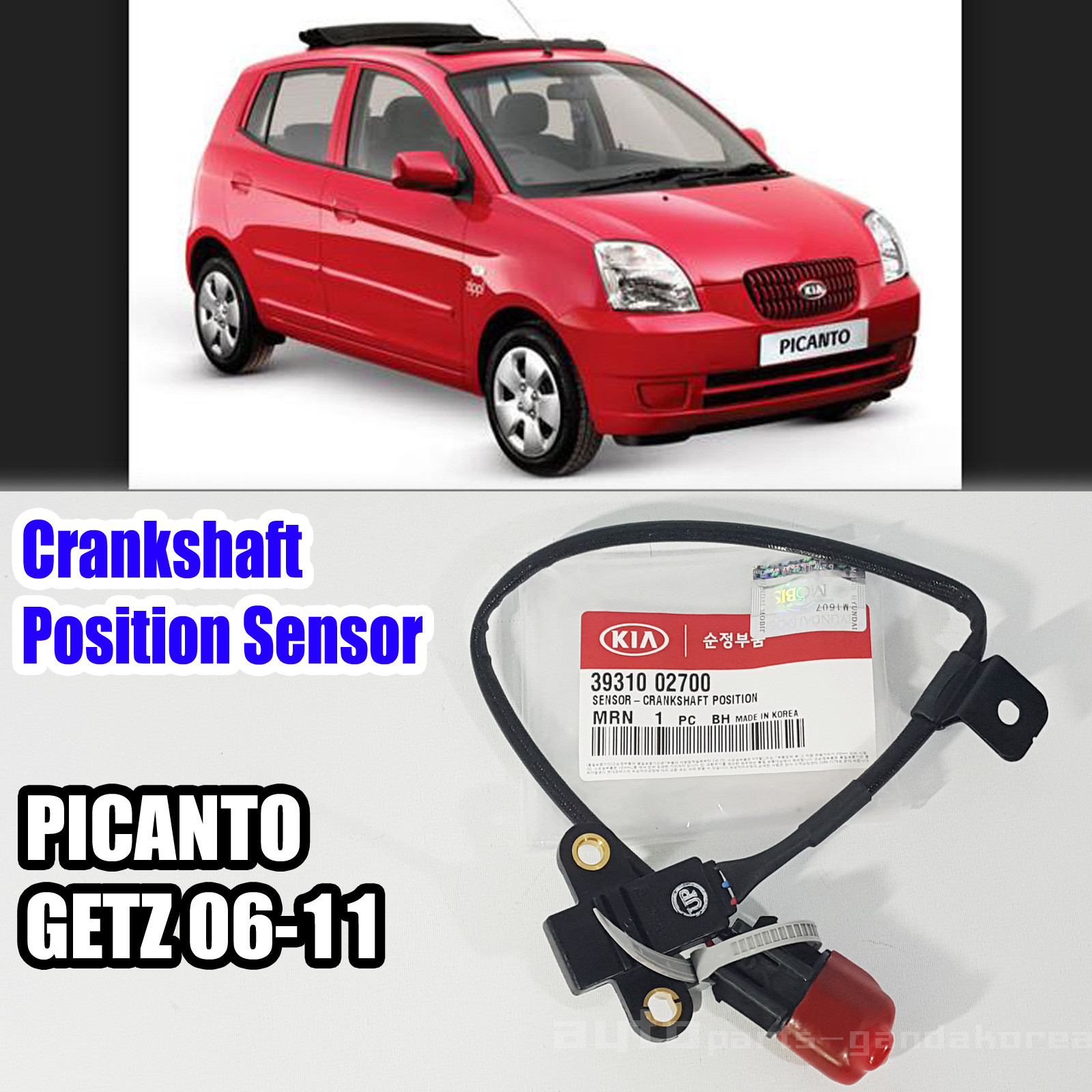 Cảm Biến Trục Cơ Kia Morning / Picanto Mã phụ tùng 3931002700