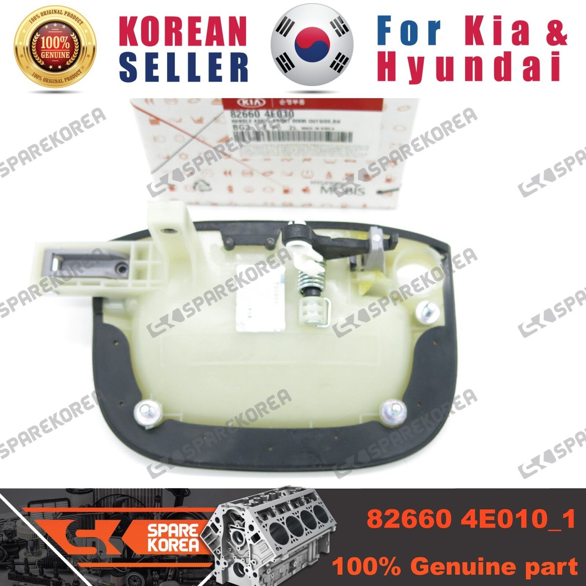Tay Mở Cửa Trước Phải Có Lỗ Khóa Kia Bongo Mã phụ tùng 826604E010