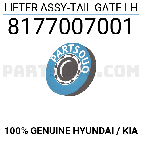 Ti Chống Cốp Hậu, Thanh Chống Cốp Hậu Kia Morning / Picanto OEM 8177007001-oe