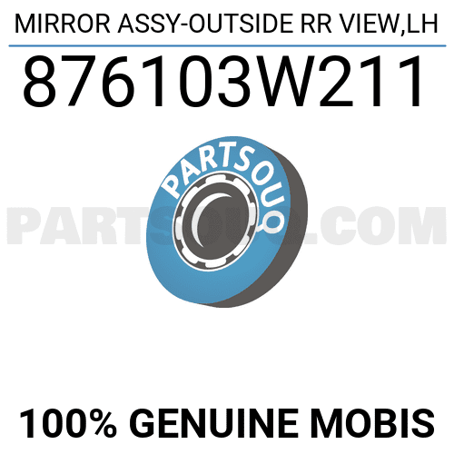Gương Chiếu Hậu Trái Kia Sportage Mã phụ tùng 876103w211