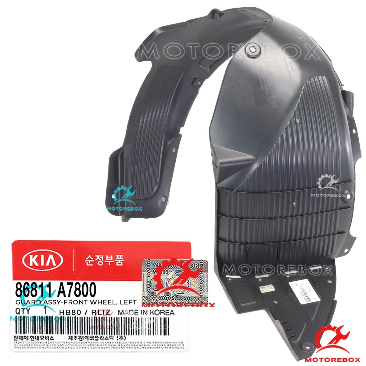Lòng Dè Chắn Bùn Trước Trái Kia Morning / Picanto Mã phụ tùng 8681107800