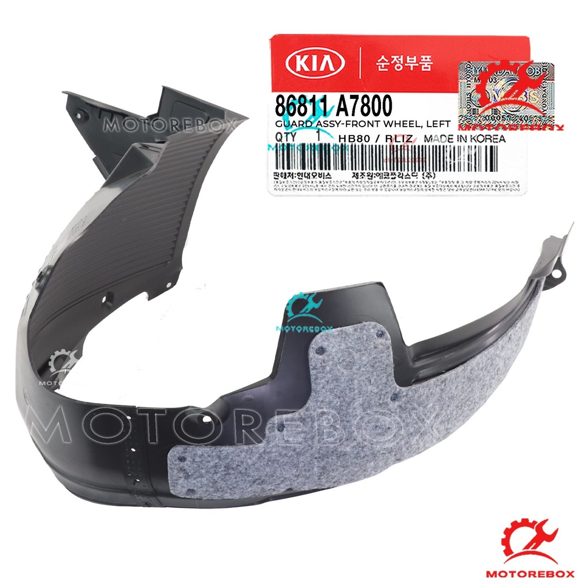 Lòng Dè Chắn Bùn Trước Trái Kia Morning / Picanto Mã phụ tùng 8681107800