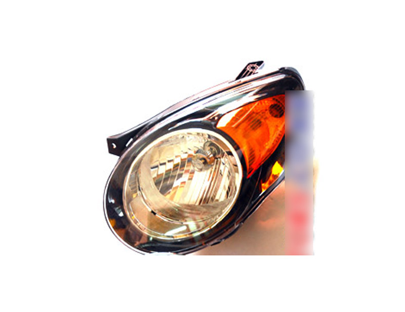 Đèn Pha Trái - Lòng Đen Mí Vàng Kia Morning / Picanto OEM 9210107700-OE