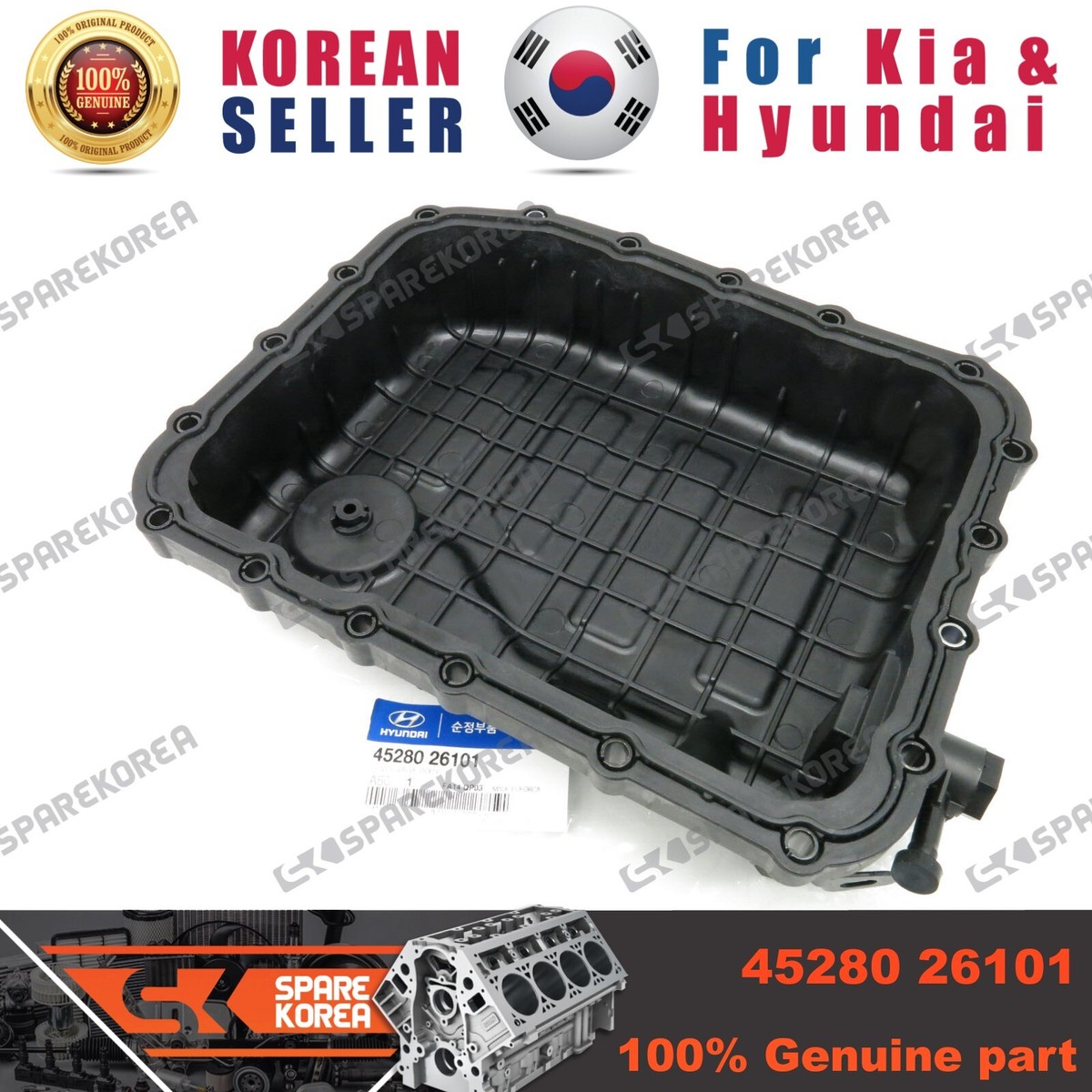 Đáy Cắc Te Hộp Số Tự Động Kia K3 Mã phụ tùng 4528026101
