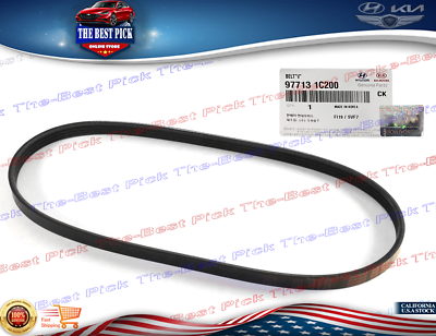 Dây Curoa Điều Hòa Kia Pride Mã phụ tùng 977131c200