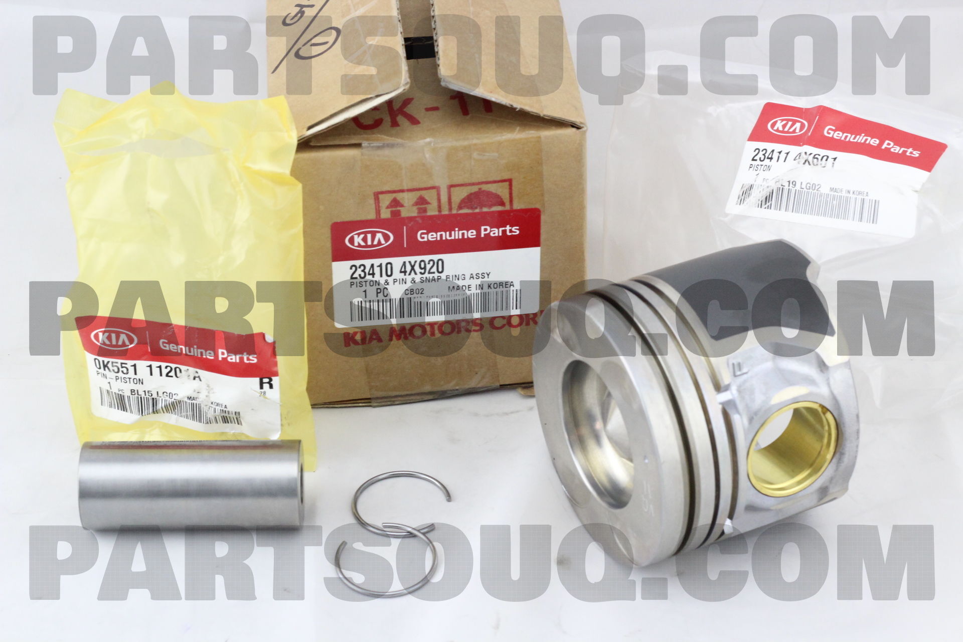 Bộ Piston + Séc Măng - Cos 0 Kia Bongo Mã phụ tùng 234104X940