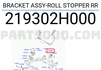 Chân Đuôi Hộp Số Kia Forte / Cerato Mã phụ tùng 219302H000