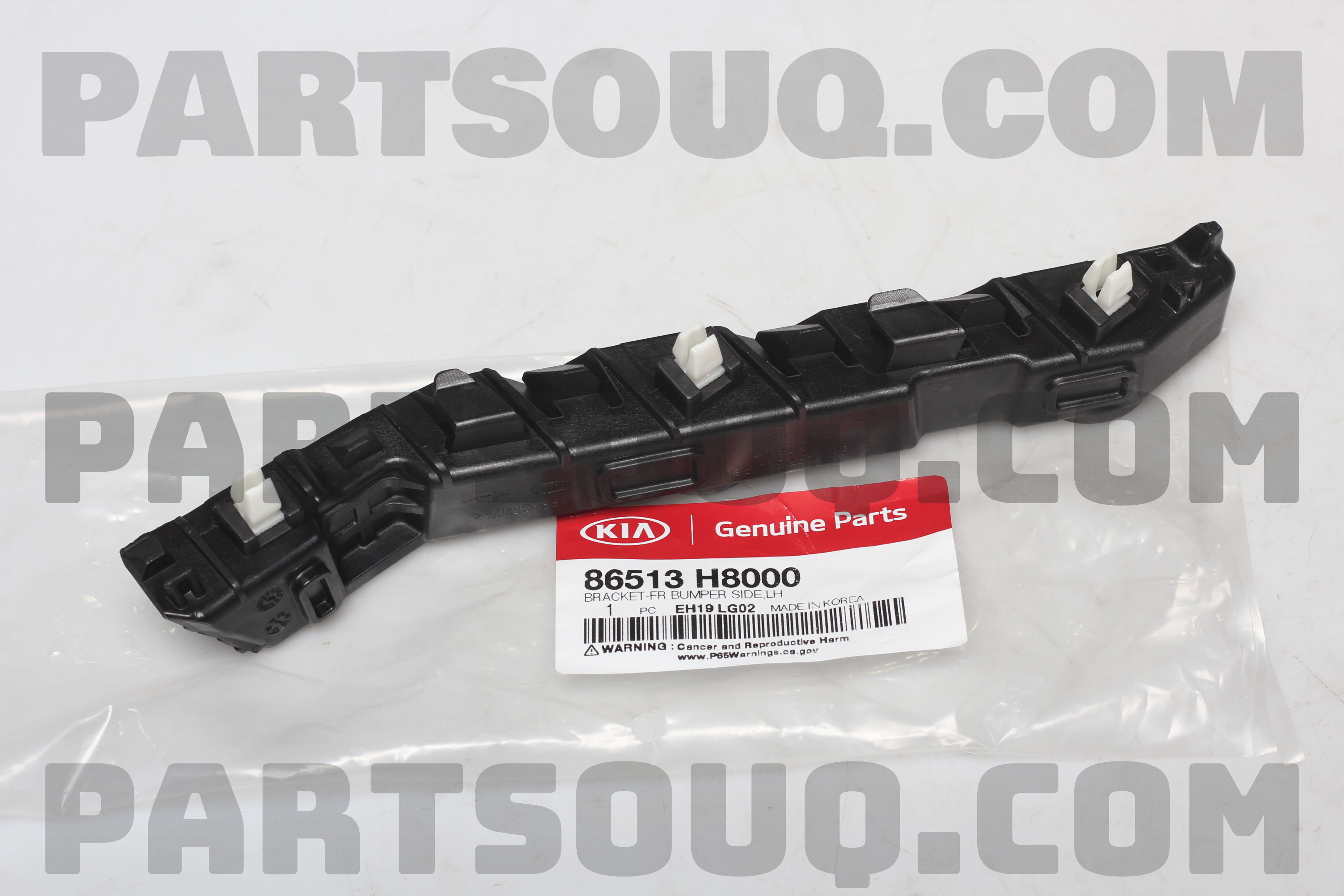 Nẹp Cài Cản Trước Trái Kia Rio Mã phụ tùng 86513H8000