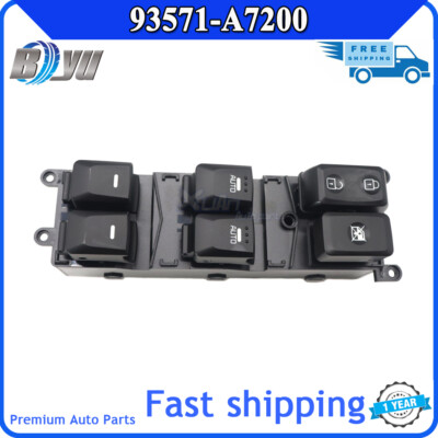 Cụm Công Tắc Lên Xuống Kính Tổng Kia Forte / Cerato Mã phụ tùng 93571A7200