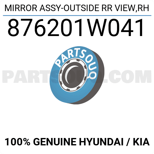 Gương Chiếu Hậu Phải Kia Rio Mã phụ tùng 876201W041
